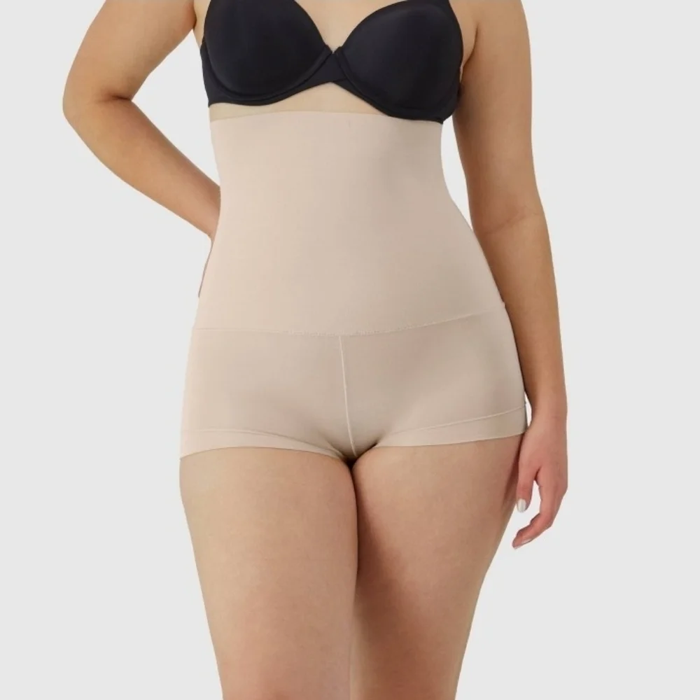 Maidenform Women's Shapewear High Waist Tame Your Tummy Shaping Boyshrts